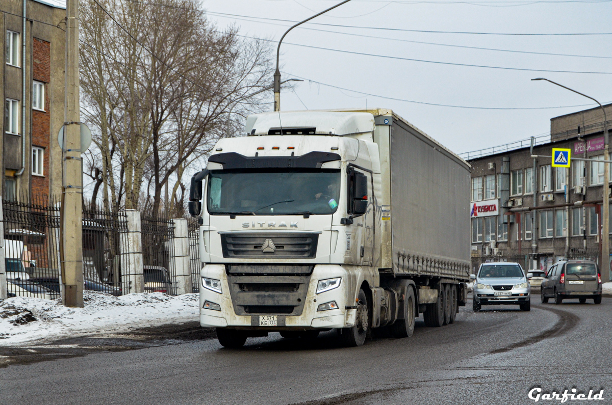 Челябинская область, № Х 371 КЕ 774 — Sitrak C7H ZZ4186
