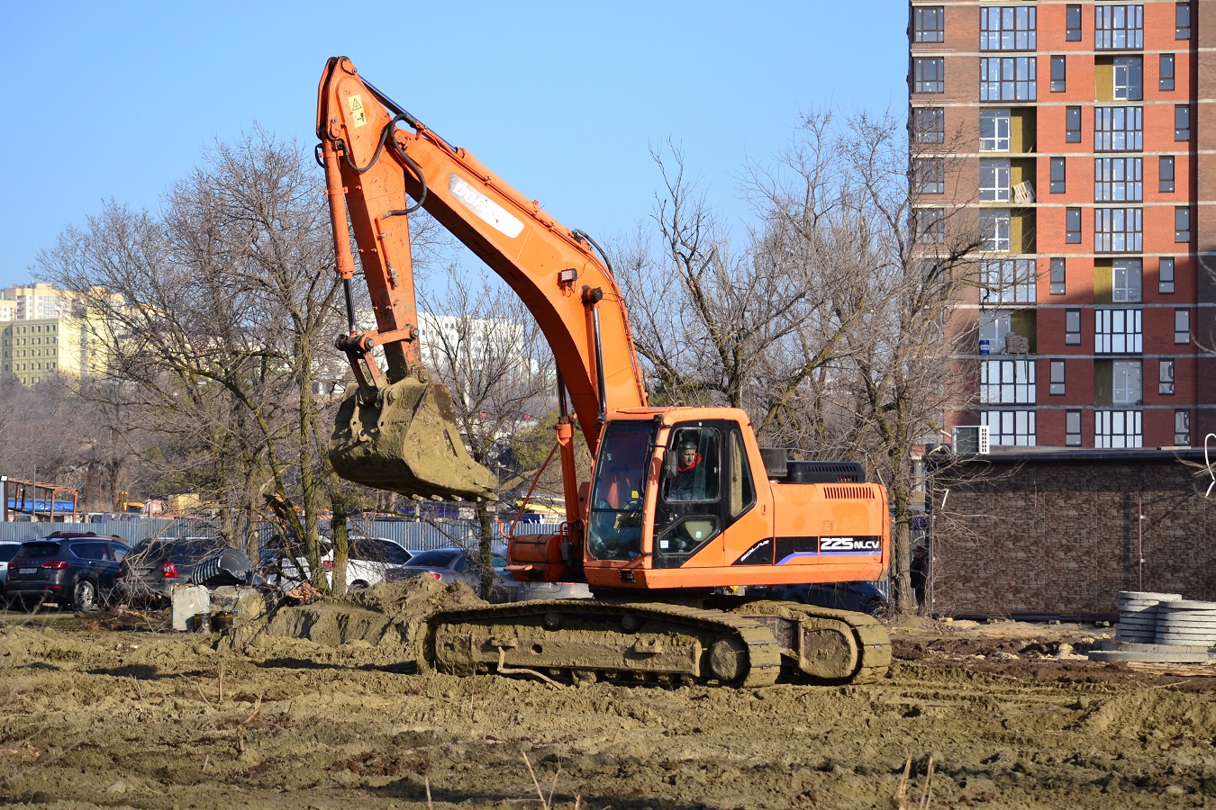 Волгоградская область, № (34) Б/Н СТ 0220 — Doosan DX225LCA; Транспортные средства без номеров (Волгоградская область)