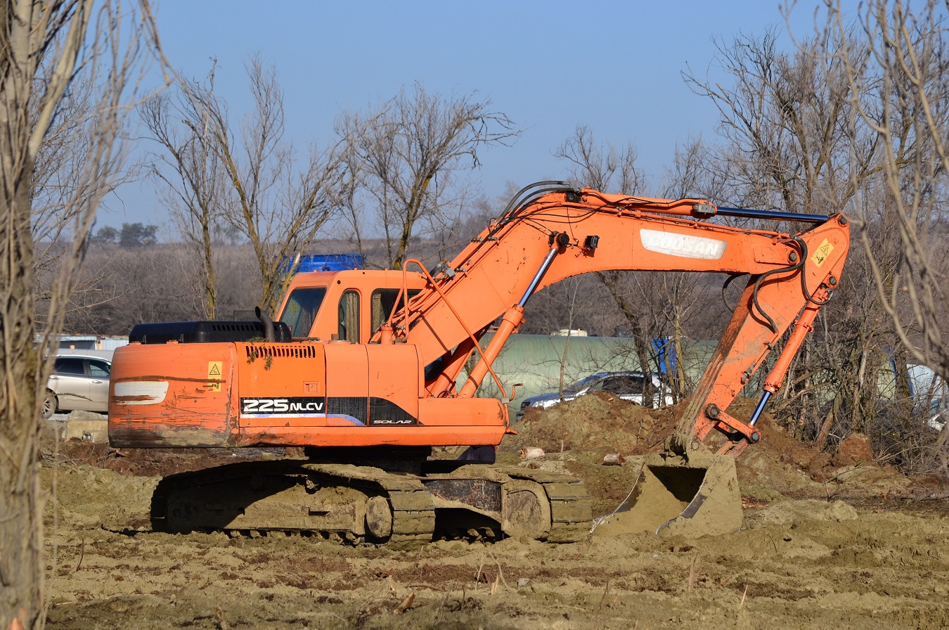 Волгоградская область, № (34) Б/Н СТ 0220 — Doosan DX225LCA; Транспортные средства без номеров (Волгоградская область)