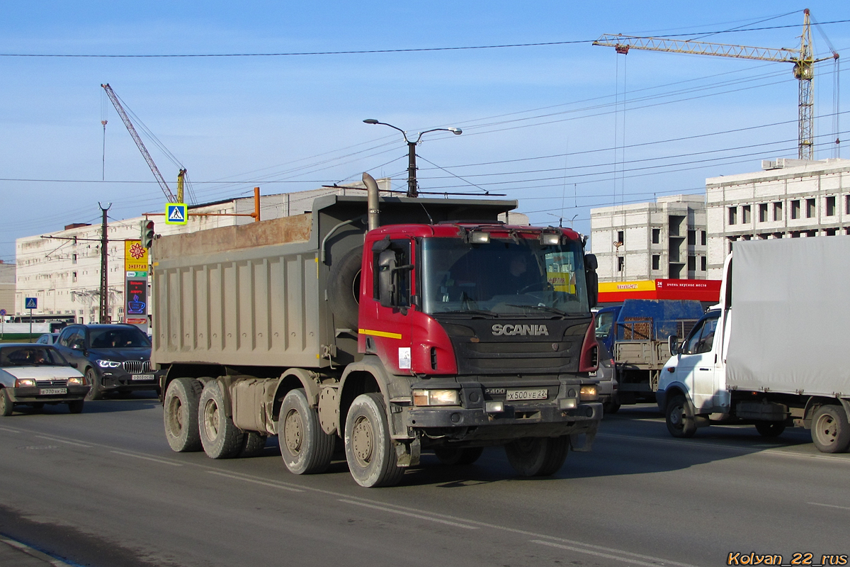 Алтайский край, № Х 500 УЕ 22 — Scania ('2011) P400