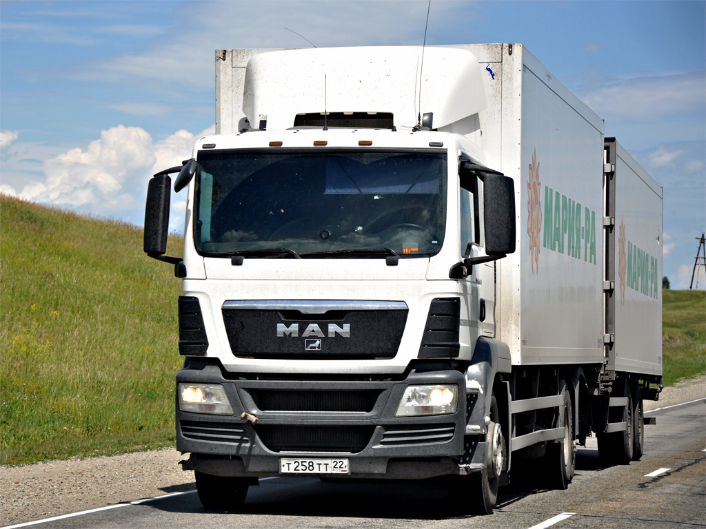 Алтайский край, № Т 258 ТТ 22 — MAN TGS 26.350