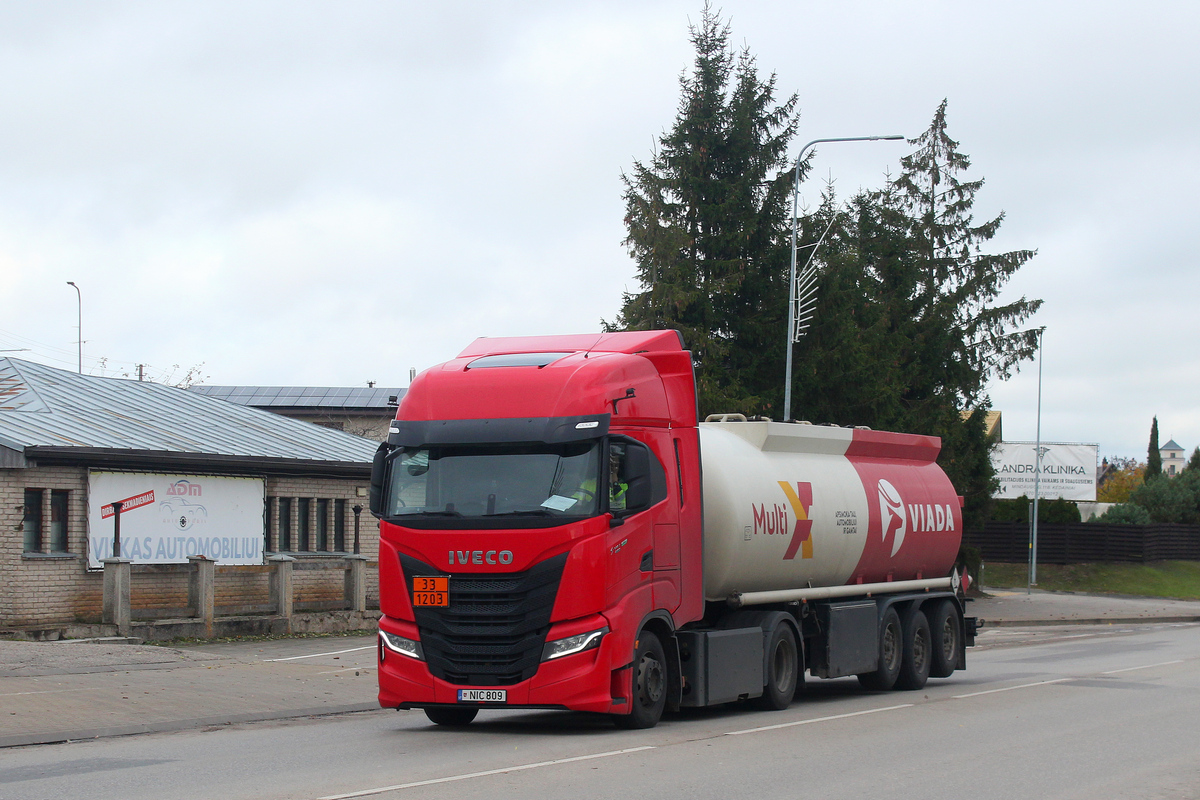 Литва, № NIC 809 — IVECO S-Way ('2019)