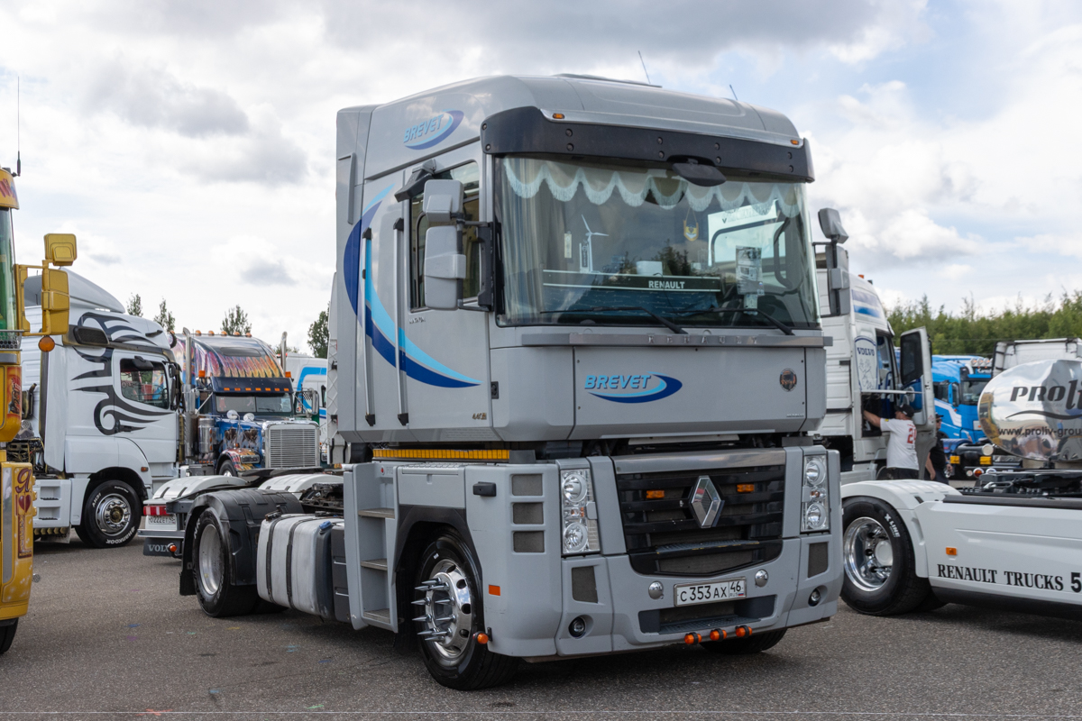 Курская область, № С 353 АХ 46 — Renault Magnum ('2008); Московская область — Фестиваль TruckDay 2025