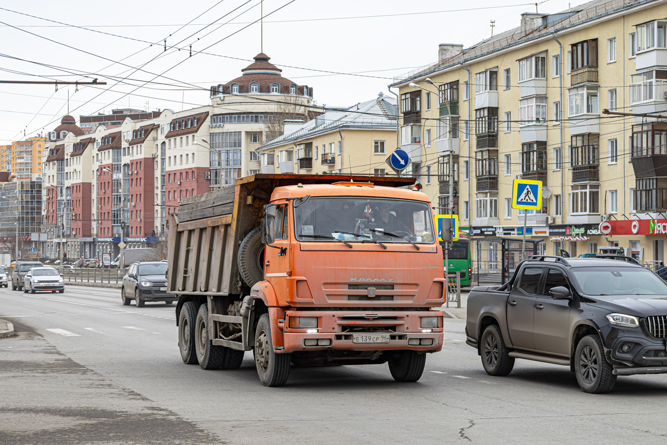 Свердловская область, № Е 139 СР 96 — КамАЗ-6520 [652000]