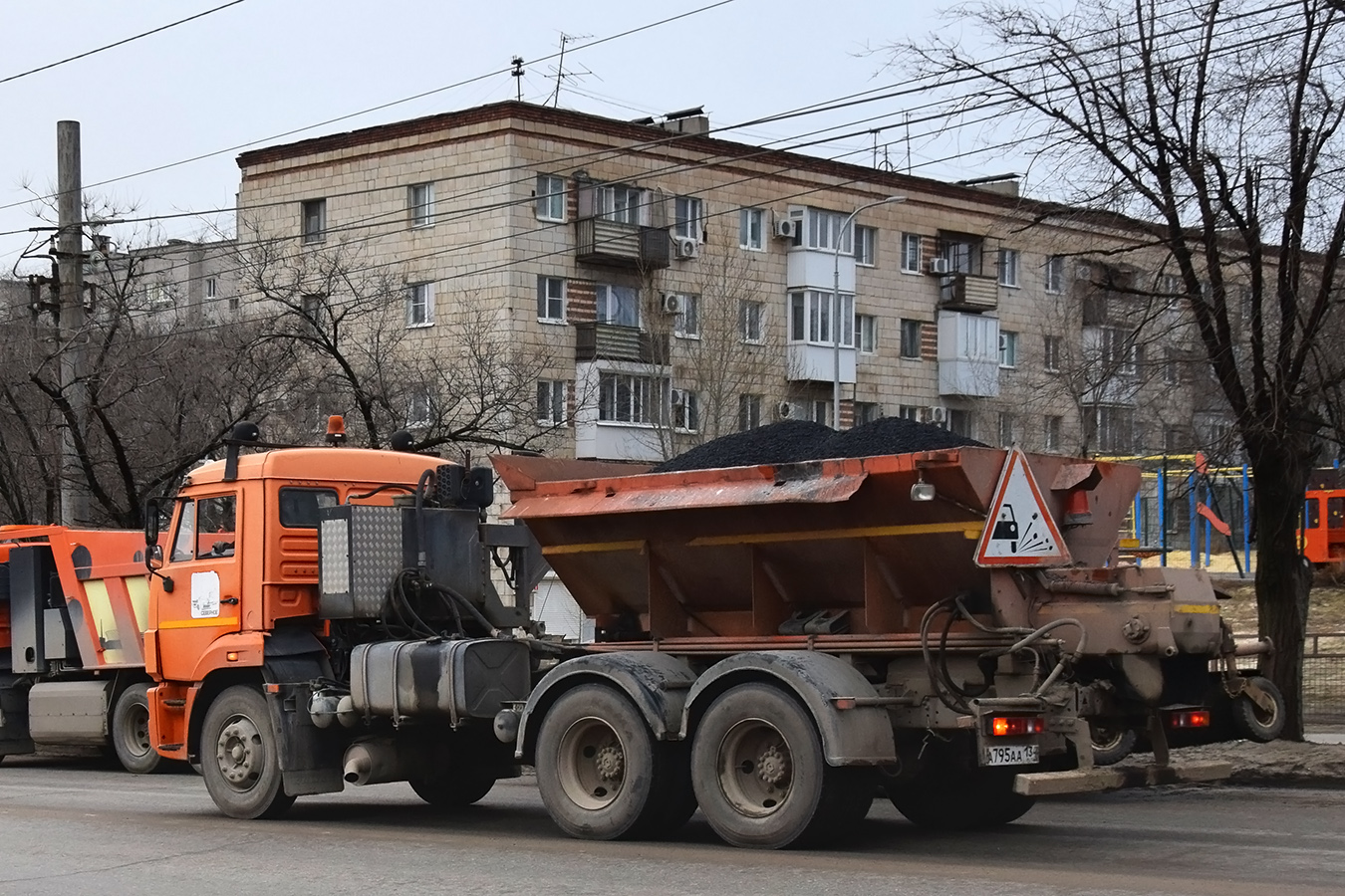 Волгоградская область, № А 795 АА 134 — КамАЗ-65115-A4(23)