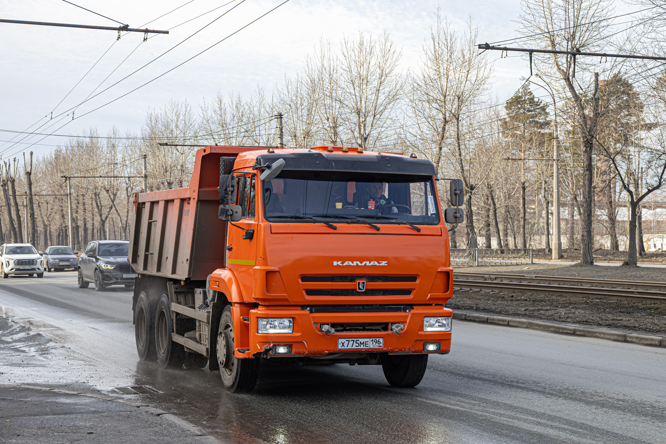 Свердловская область, № Х 775 МЕ 196 — КамАЗ-65115-A5(48)