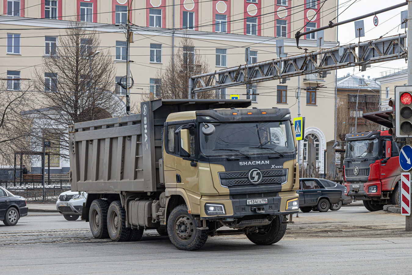 Свердловская область, № Х 134 СХ 196 — Shaanxi Shacman X3000 SX3258