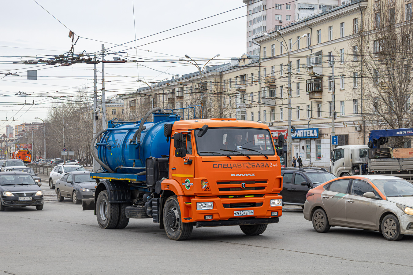 Свердловская область, № 244 — КамАЗ-43253-R4(28)