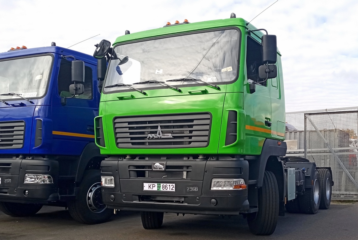 Минск, № КР ВР 8612 — МАЗ-6430 (общая модель); Новая техника (Минск)