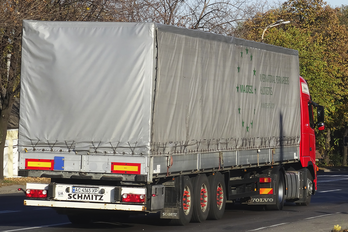 Волынская область, № АС 4365 ХР — Schmitz Cargobull S.CS / SCB*S3T / S01