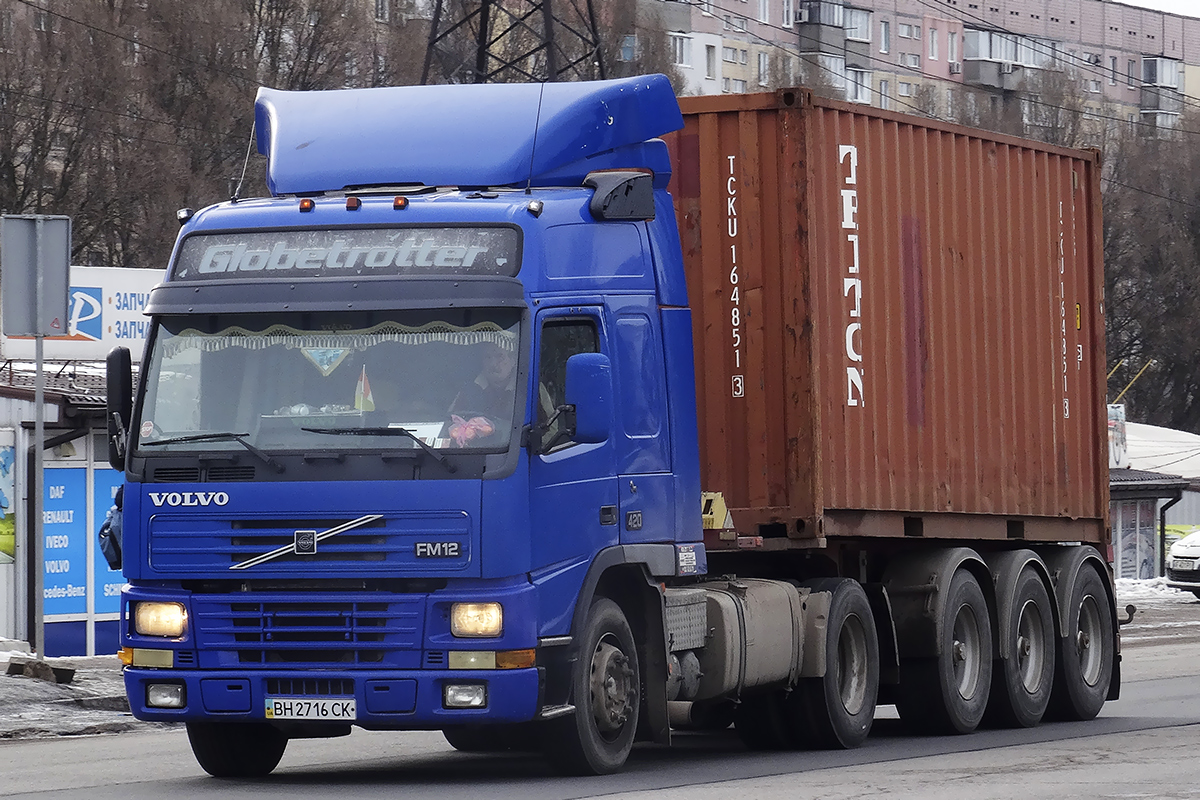 Одесская область, № ВН 2716 СК — Volvo ('1998) FM12.420