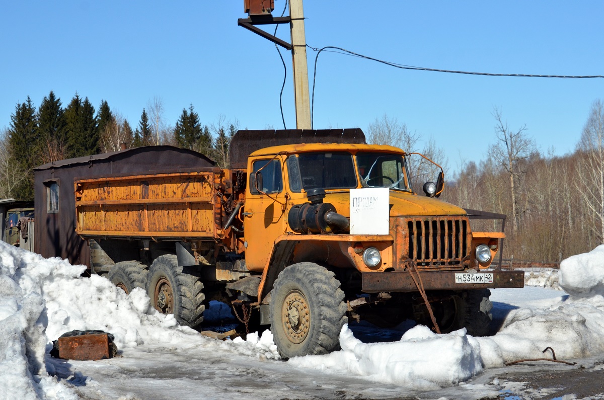 Кемеровская область, № Н 534 МК 42 — Урал-5557-10