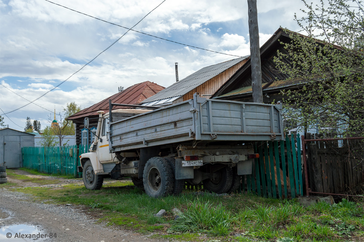 Свердловская область, № У 184 МС 66 — ГАЗ-3309
