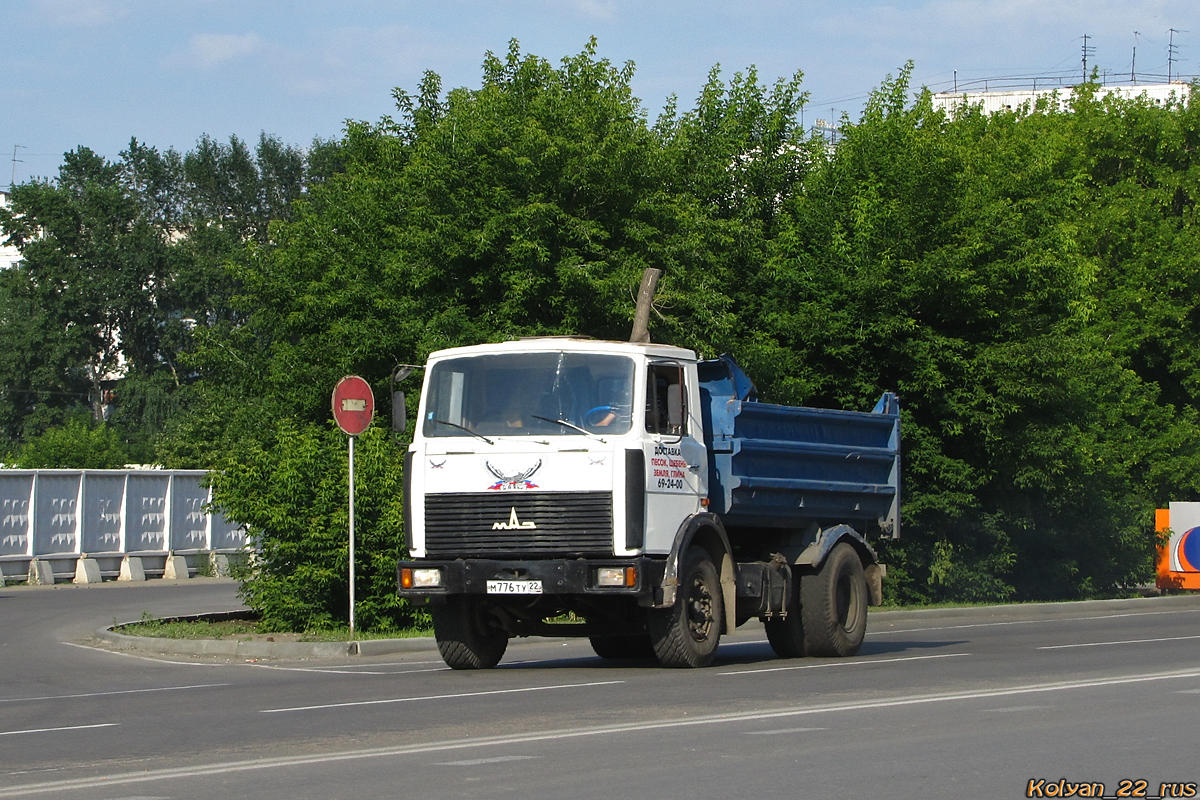 Алтайский край, № М 776 ТУ 22 — МАЗ-5551 [555100]