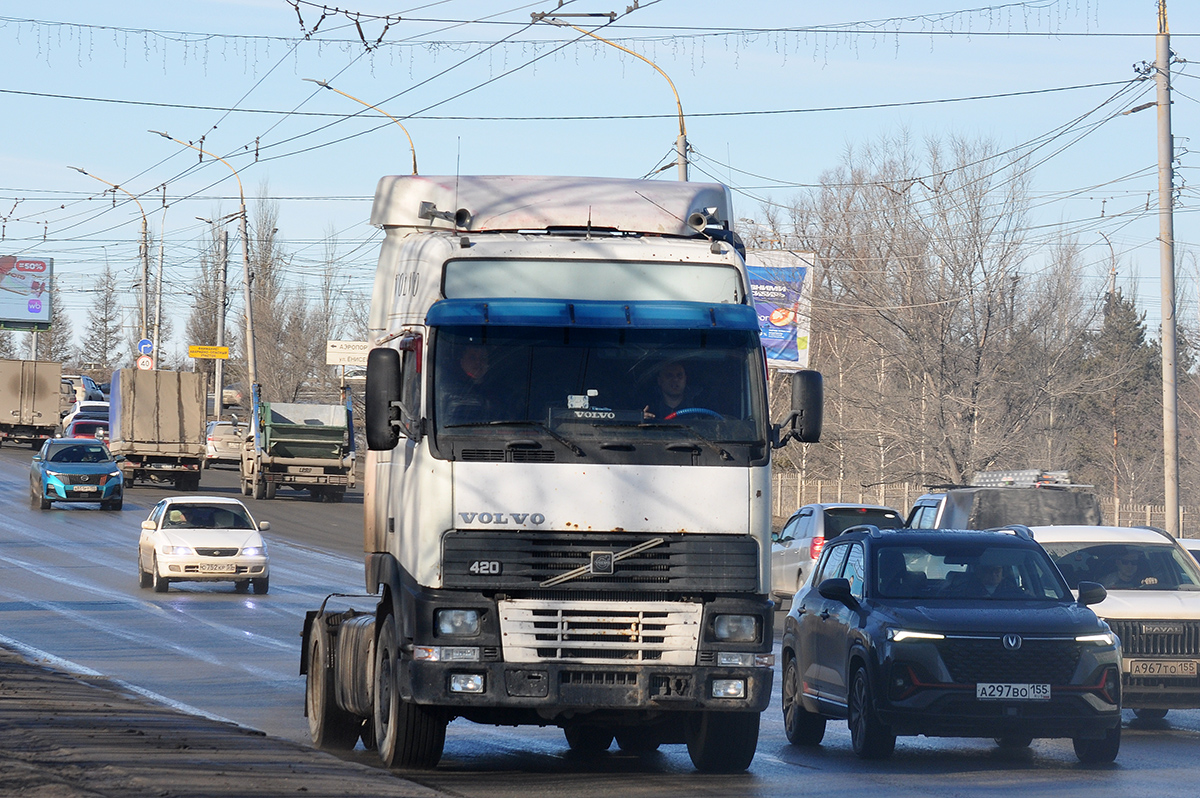 Омская область, № (55) Б/Н 0036 — Volvo ('2008) FH.420; Транспортные средства без номеров (Омская область)