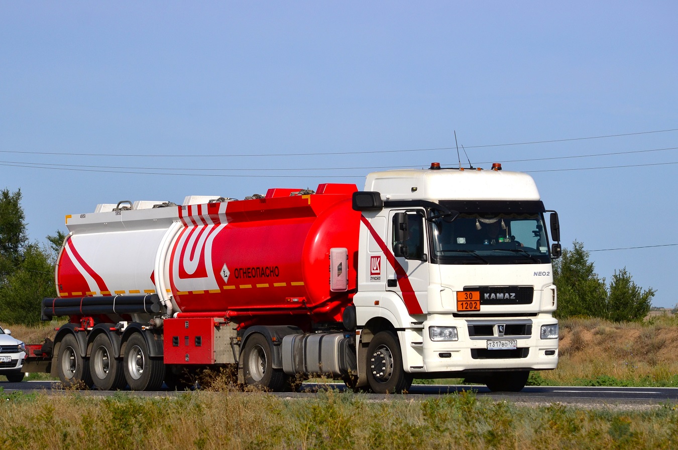 Волгоградская область, № Т 317 ВО 797 — КамАЗ-5490-S5(87)
