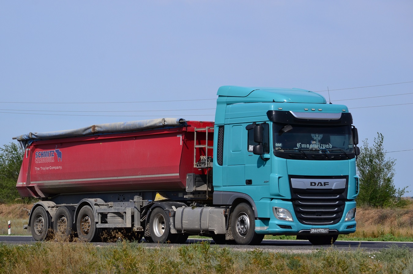 Волгоградская область, № О 334 ВО 134 — DAF XF Euro6 FT