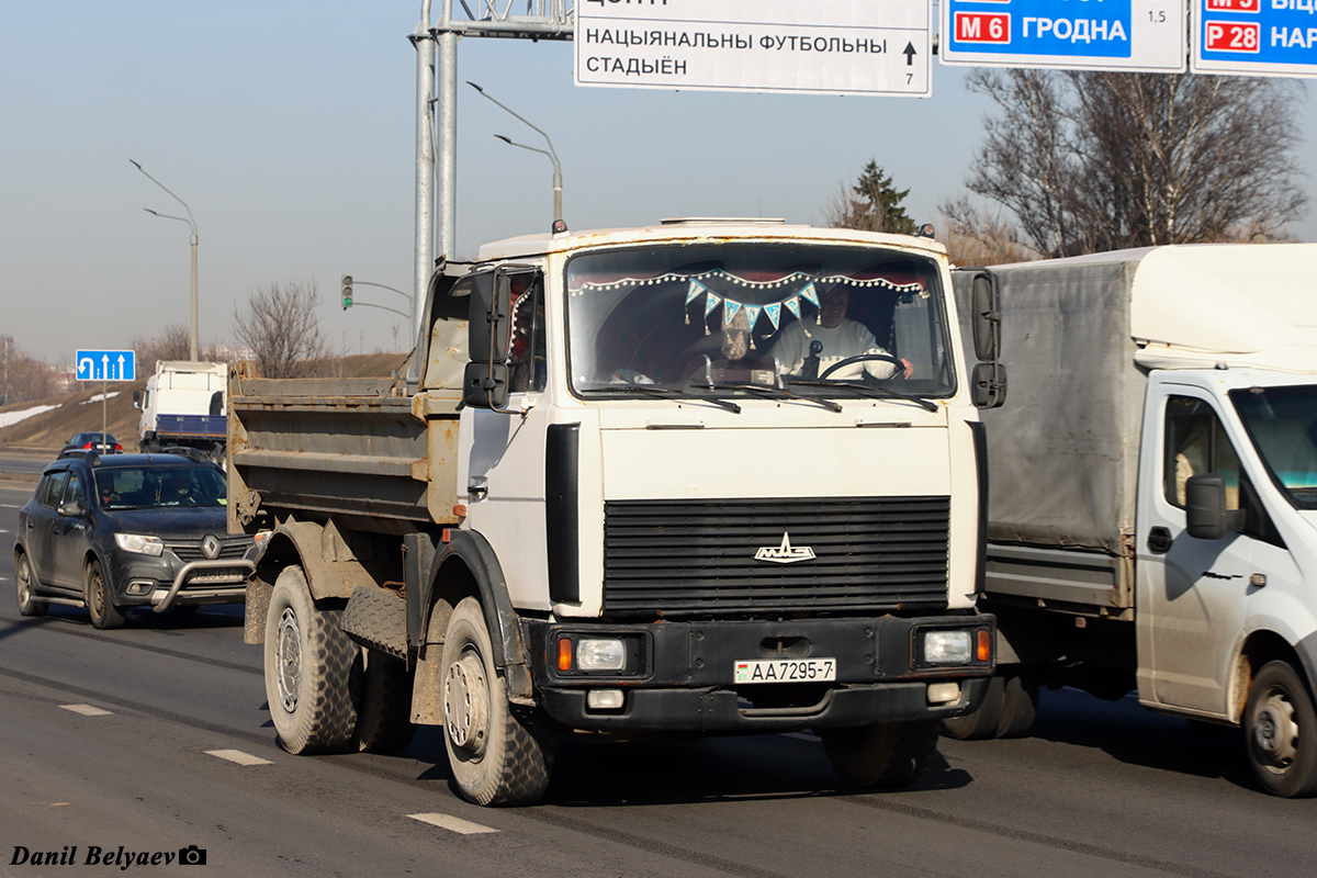 Минск, № АА 7295-7 — МАЗ-5551 (общая модель)