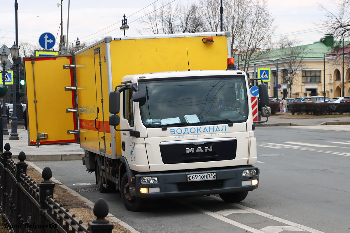 Санкт-Петербург, № В 691 ОН 178 — MAN TGL 8.180