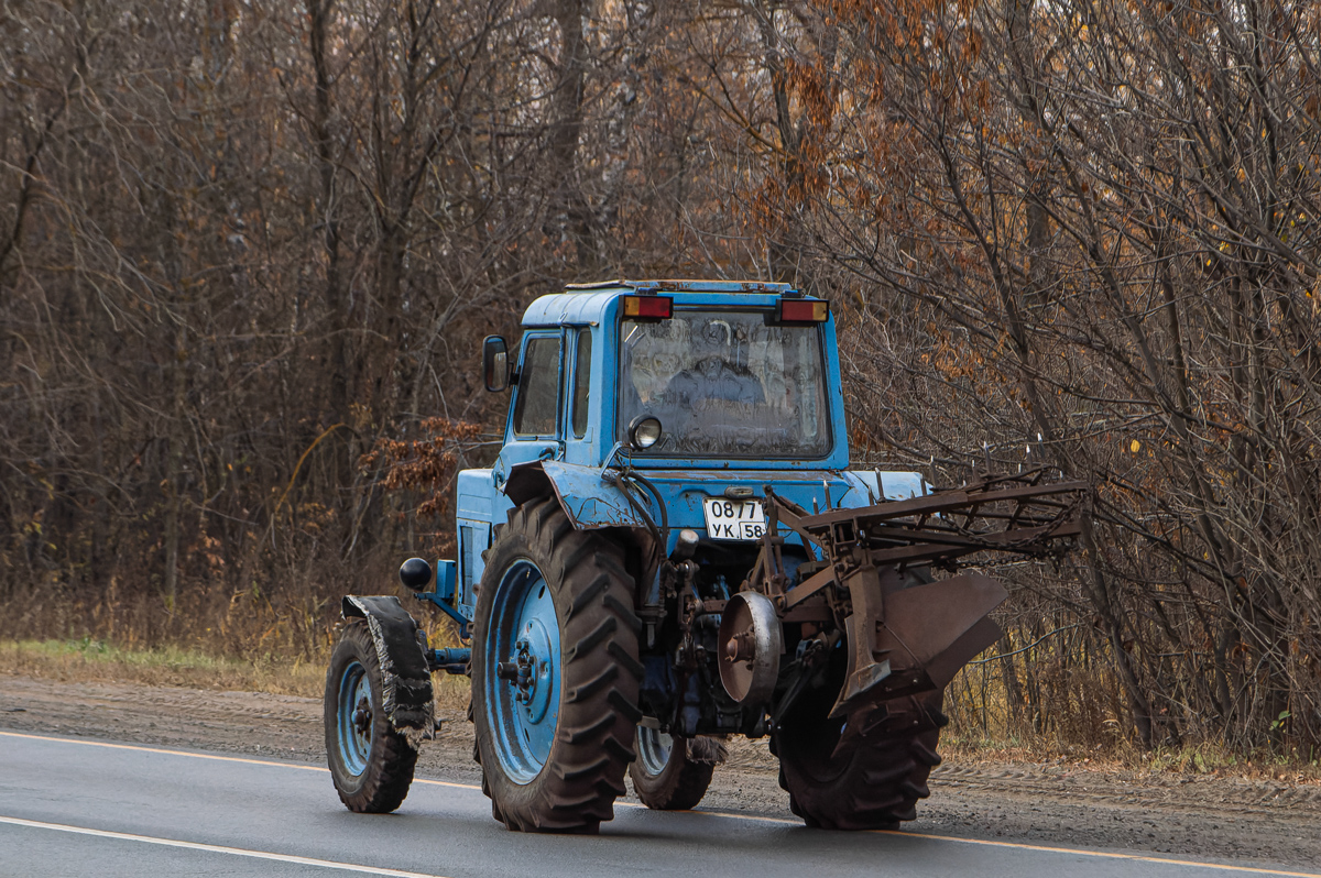 Пензенская область, № 0877 УК 58 — МТЗ-80