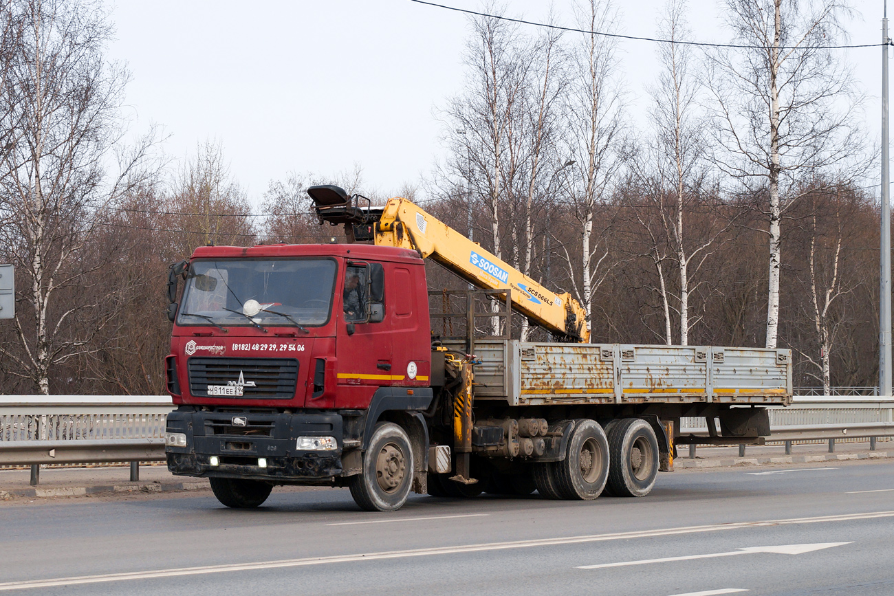 Архангельская область, № М 811 ЕЕ 29 — МАЗ-6312B5