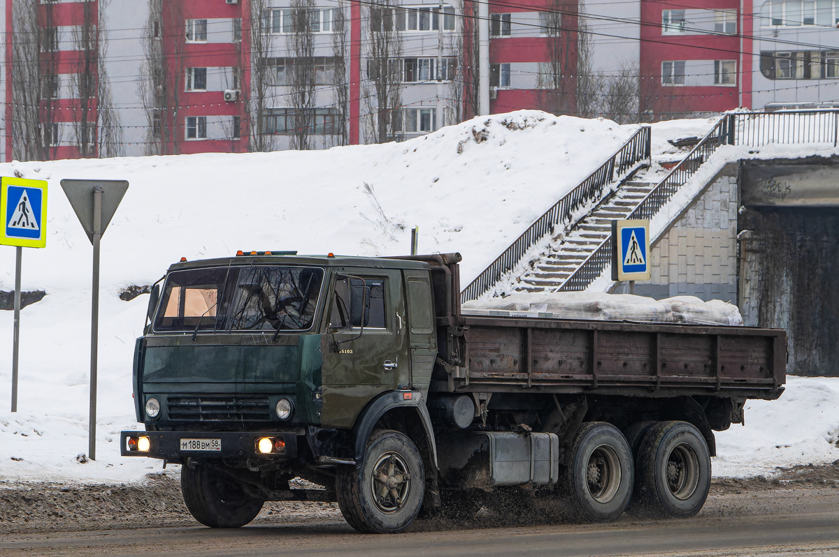 Пензенская область, № М 188 ВМ 58 — КамАЗ-5320