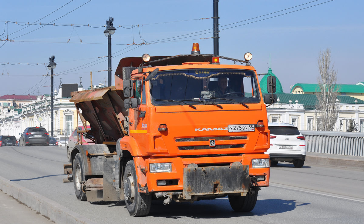 Омская область, № У 275 ВУ 55 — КамАЗ-53605-A5(48)