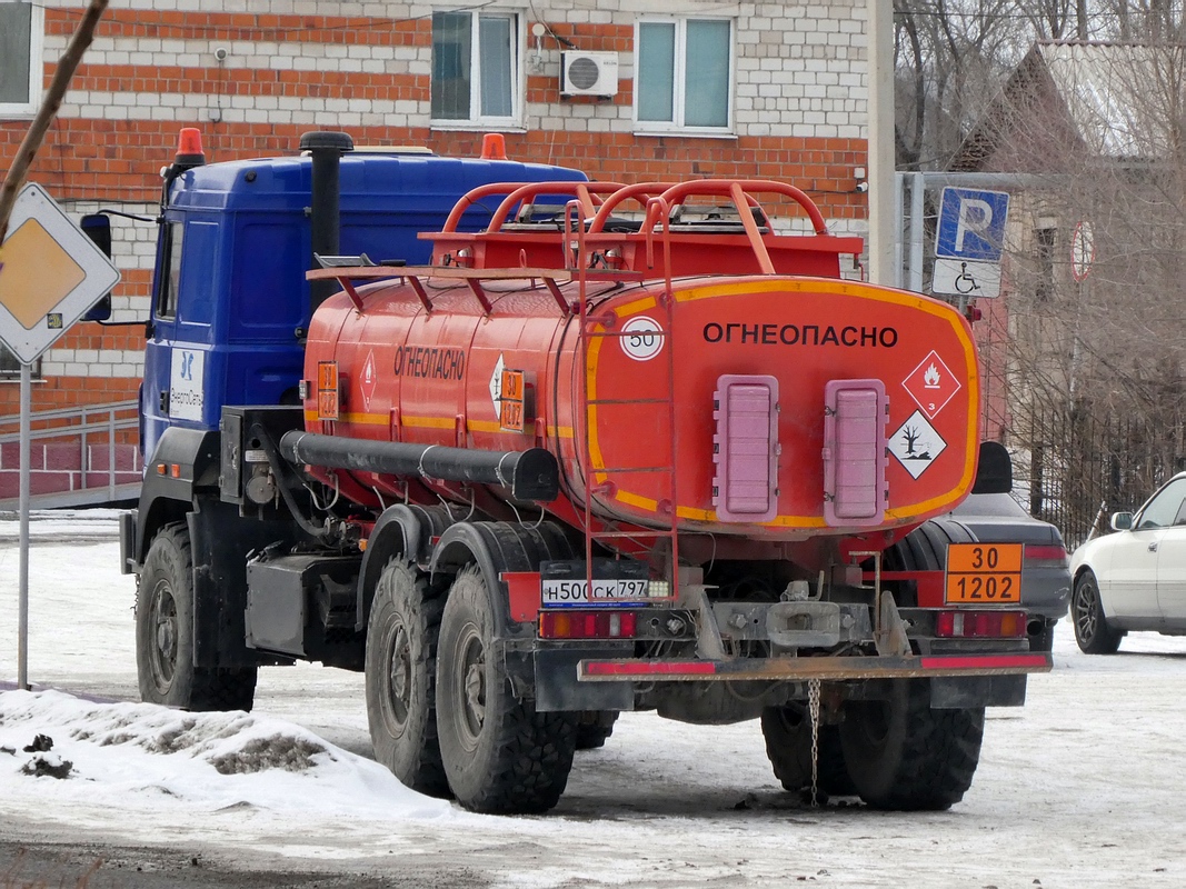 Приморский край, № Н 500 СК 797 — Урал-4320