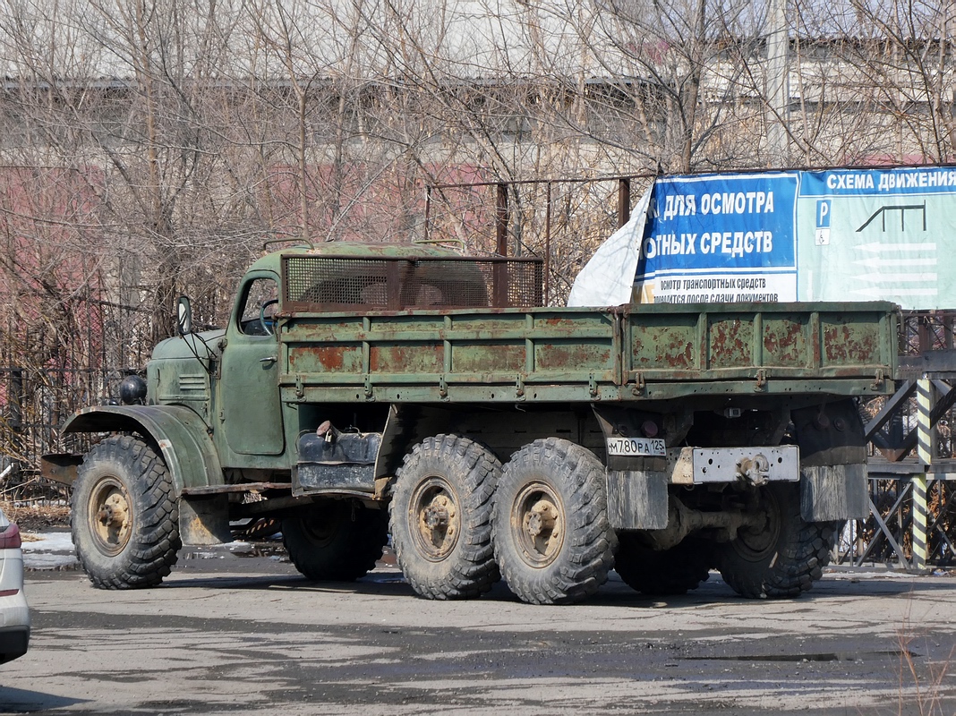 Приморский край, № М 780 РА 125 — ЗИЛ-157КД