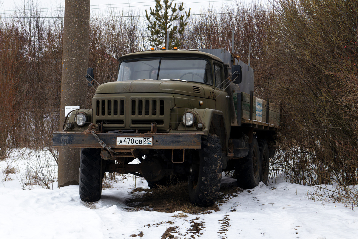 Вологодская область, № А 470 ОВ 35 — ЗИЛ-131