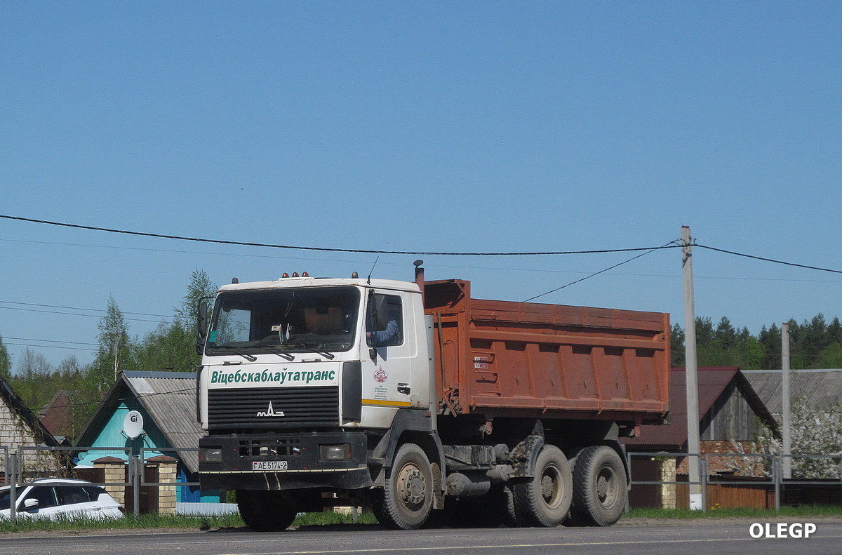 Витебская область, № АЕ 5174-2 — МАЗ-6501 (общая модель)