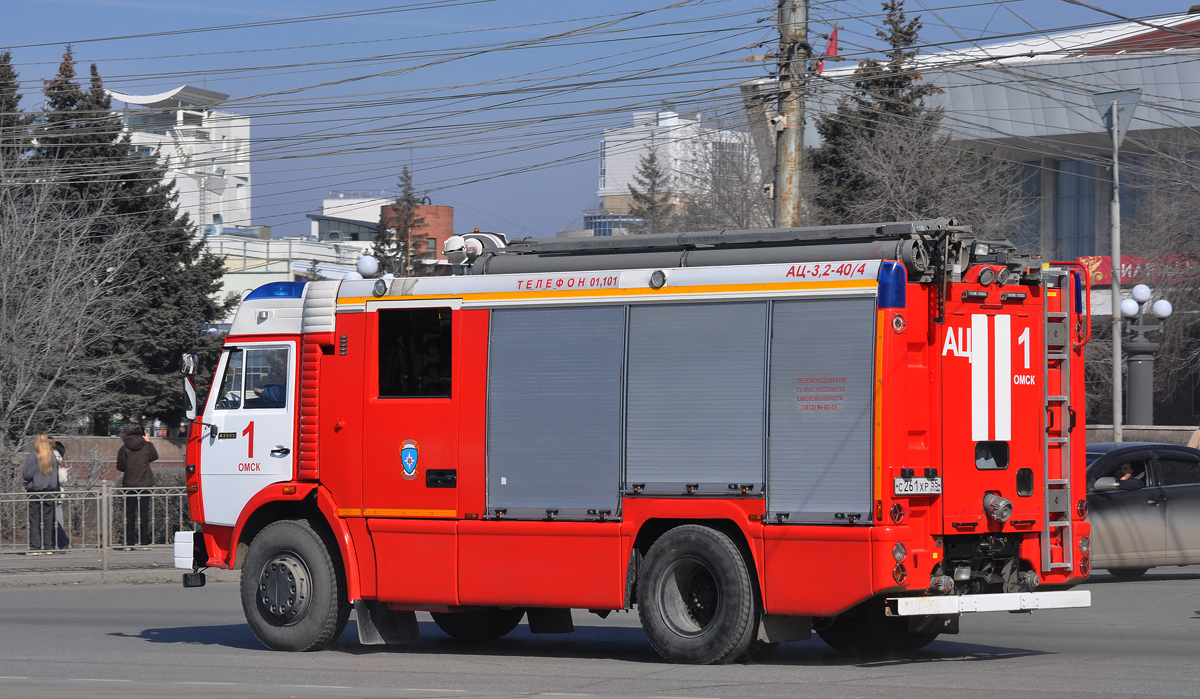 Омская область, № С 261 ХР 55 — КамАЗ-43253-A3(96)