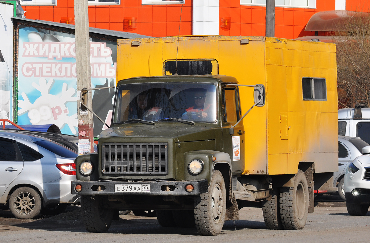Омская область, № Е 379 АА 55 — ГАЗ-3307