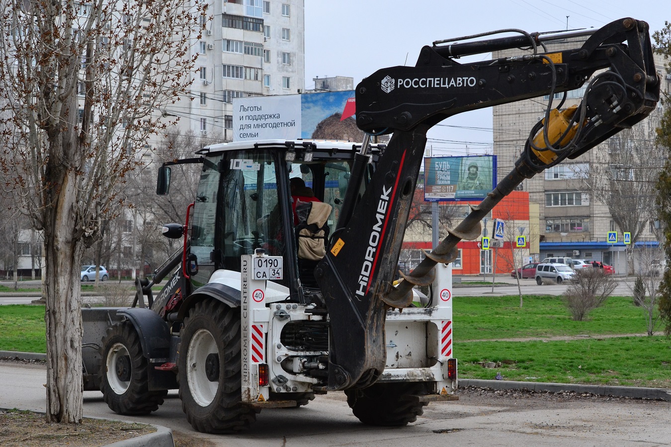 Волгоградская область, № 0190 СА 34 — Hidromek HMK 102B
