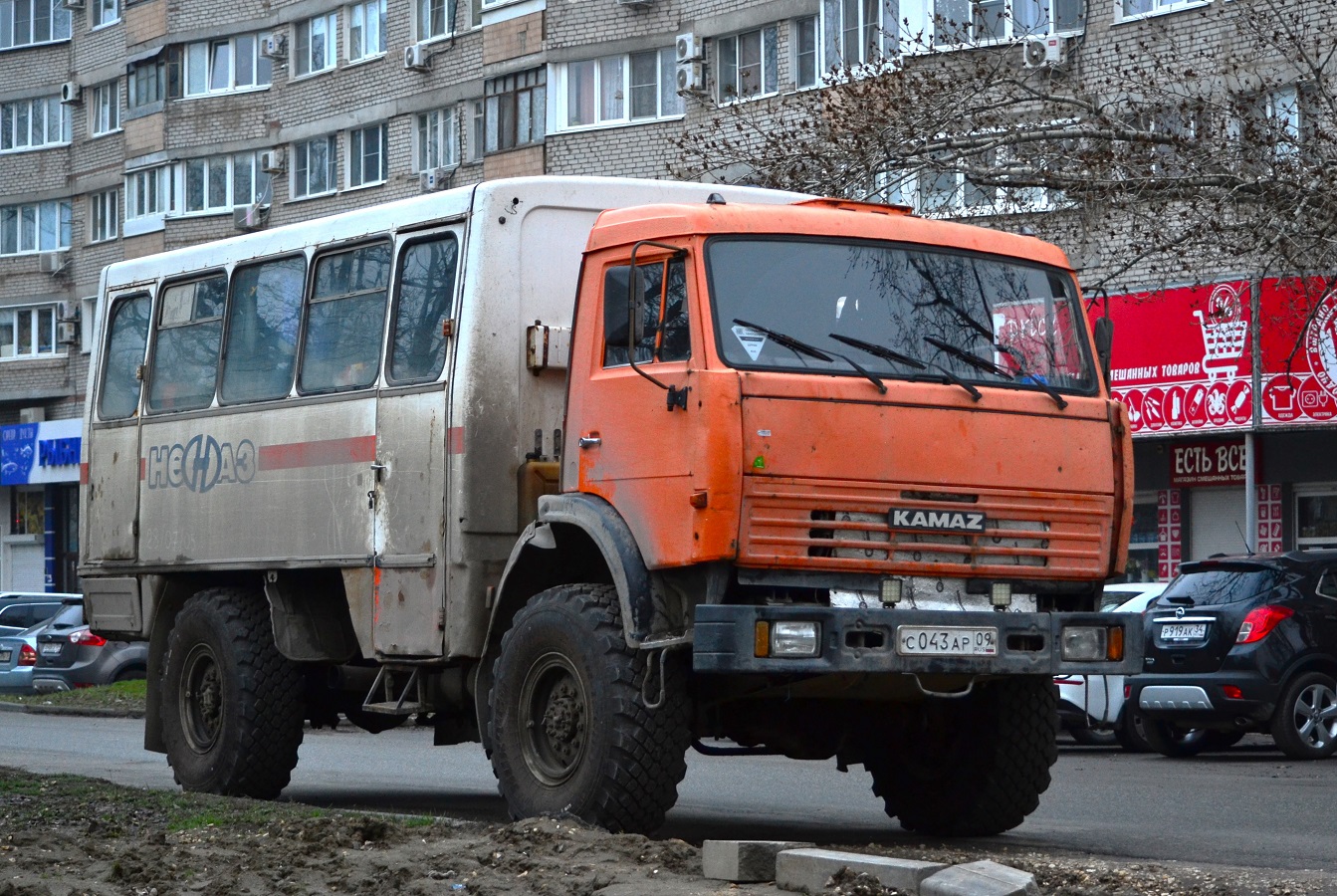 Волгоградская область, № С 043 АР 09 — КамАЗ-4326-15 [43260R]