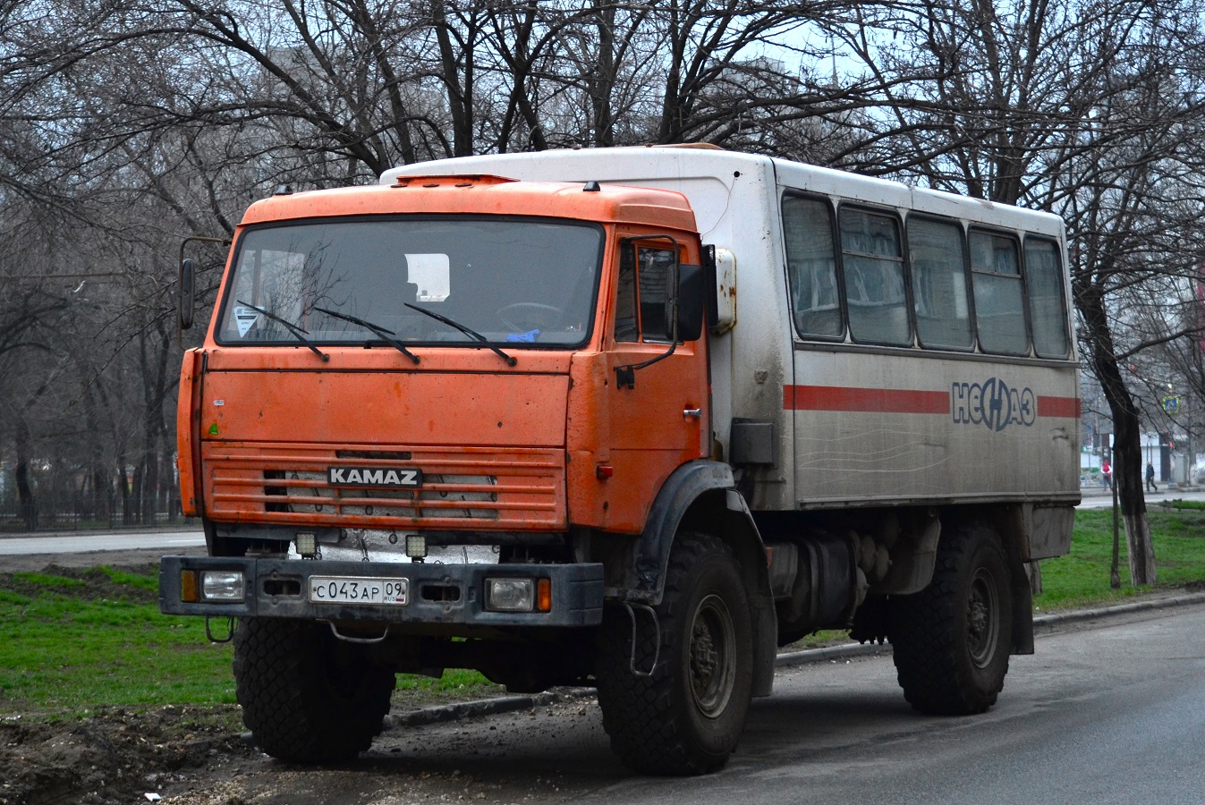Волгоградская область, № С 043 АР 09 — КамАЗ-4326-15 [43260R]