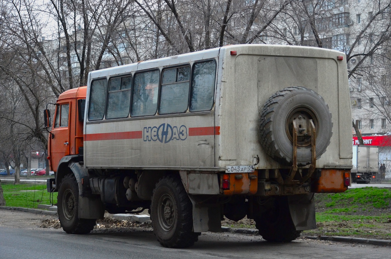 Волгоградская область, № С 043 АР 09 — КамАЗ-4326-15 [43260R]