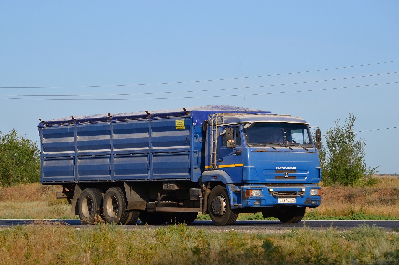Волгоградская область, № С 937 СТ 34 — КамАЗ-65117-N3(78)