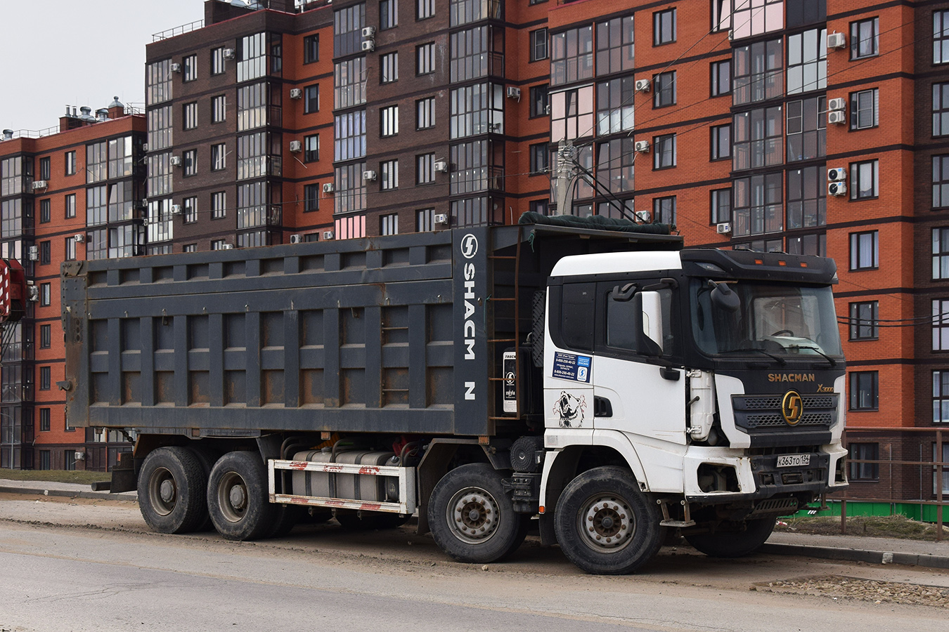 Волгоградская область, № К 363 ТО 134 — Shaanxi Shacman X3000 SX3318
