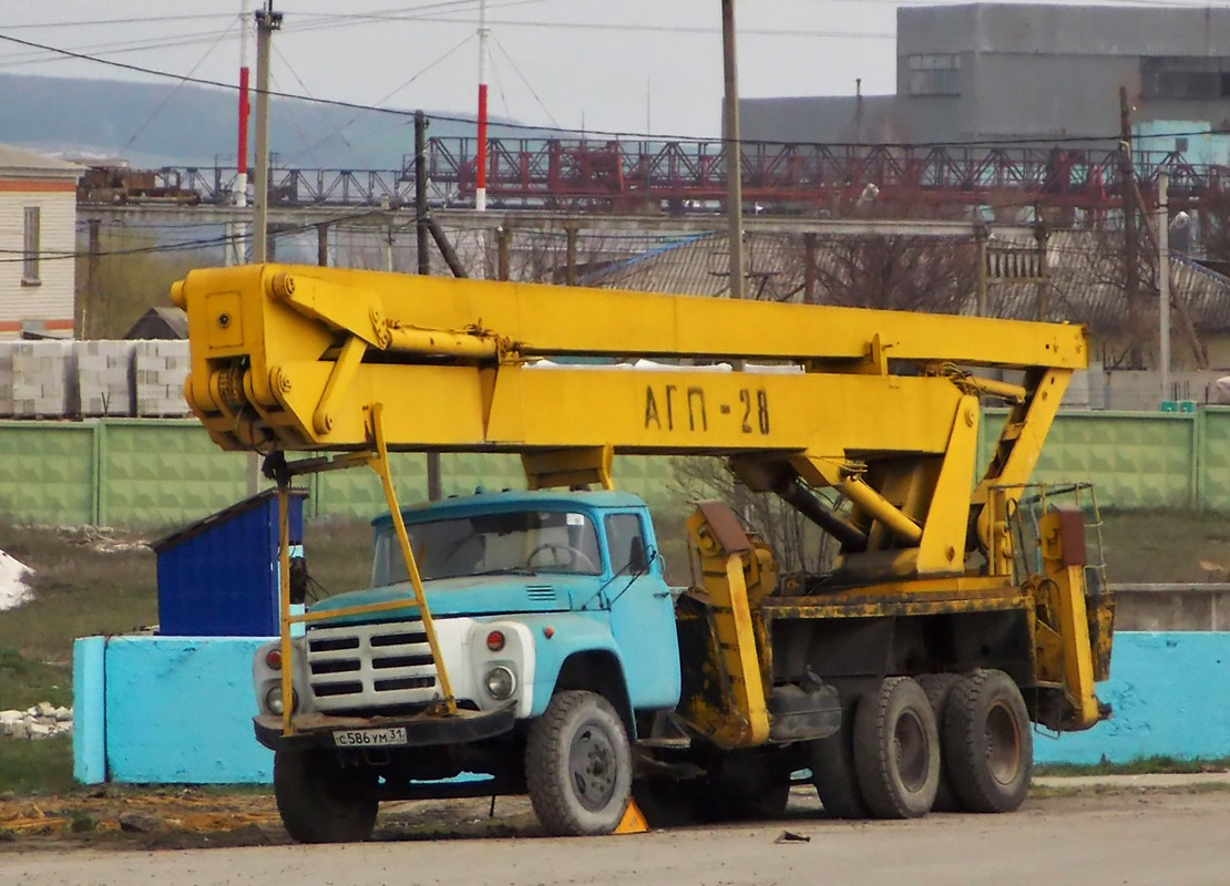 Белгородская область, № С 586 УМ 31 — ЗИЛ-133ГЯ