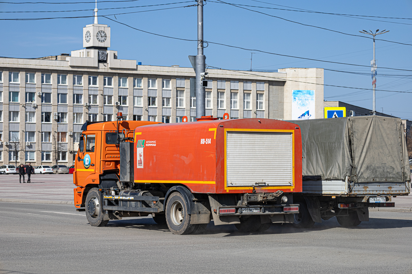 Свердловская область, № М 988 РО 196 — КамАЗ-43253-G5(69)