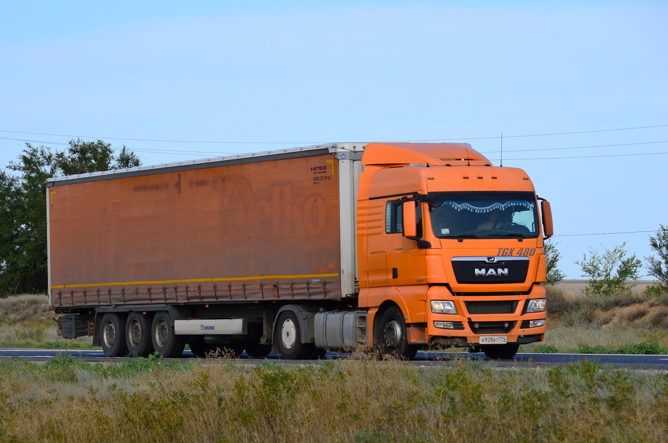 Челябинская область, № А 928 ВТ 774 — MAN TGX ('2007) 18.480