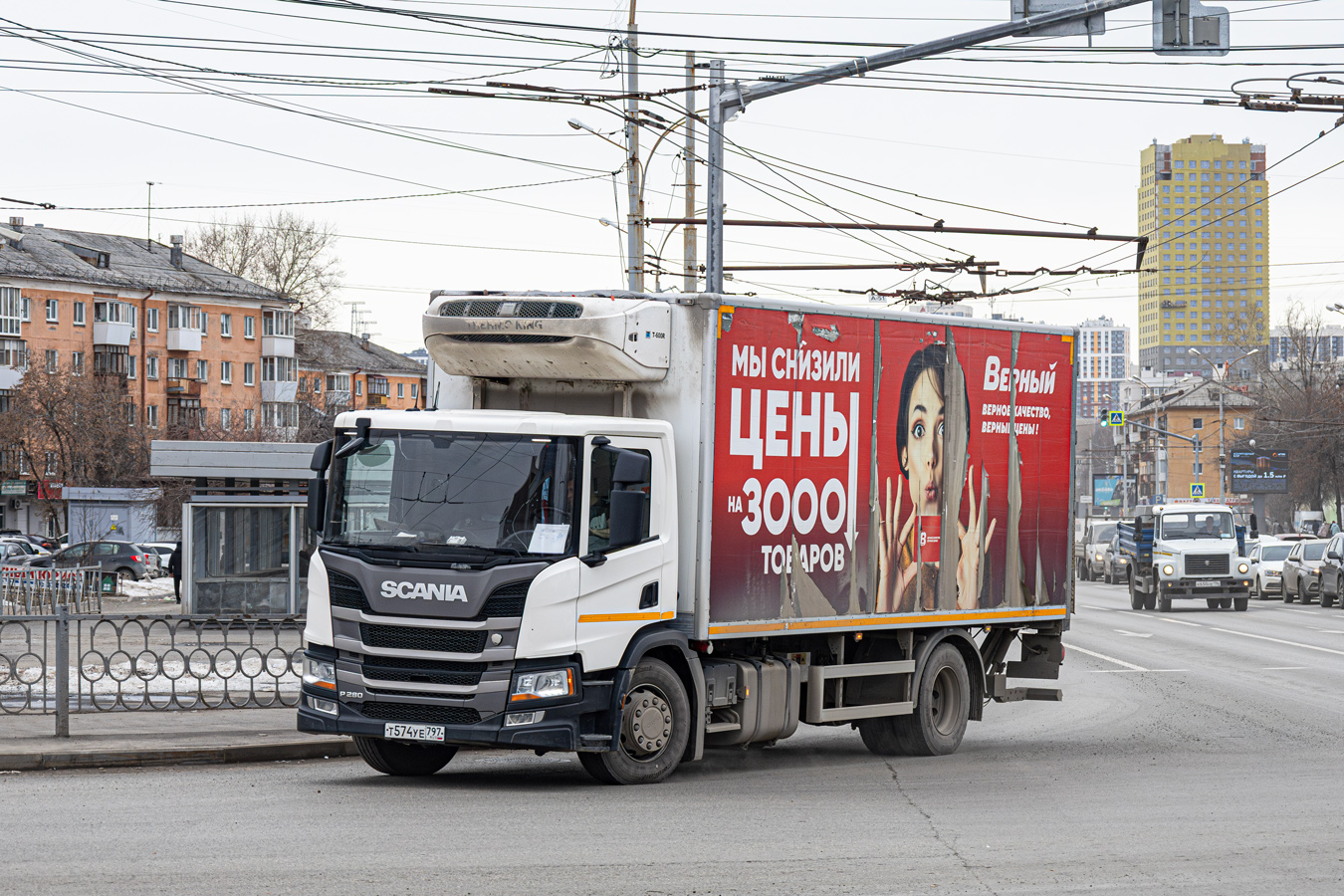 Свердловская область, № Т 574 УЕ 797 — Scania ('2016) P280