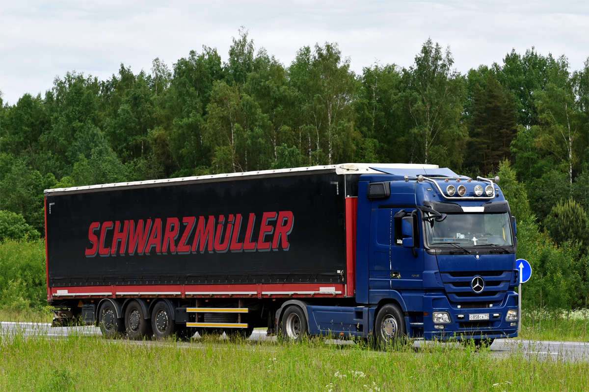 Коми, № О 858 СА 11 — Mercedes-Benz Actros ('2009) 1846