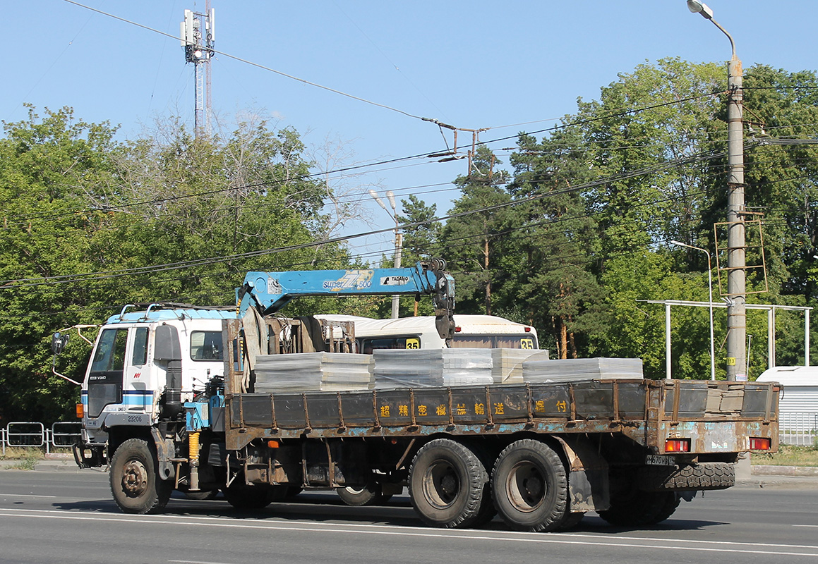 Челябинская область, № М 670 НВ 74 — Isuzu Giga (общая модель)