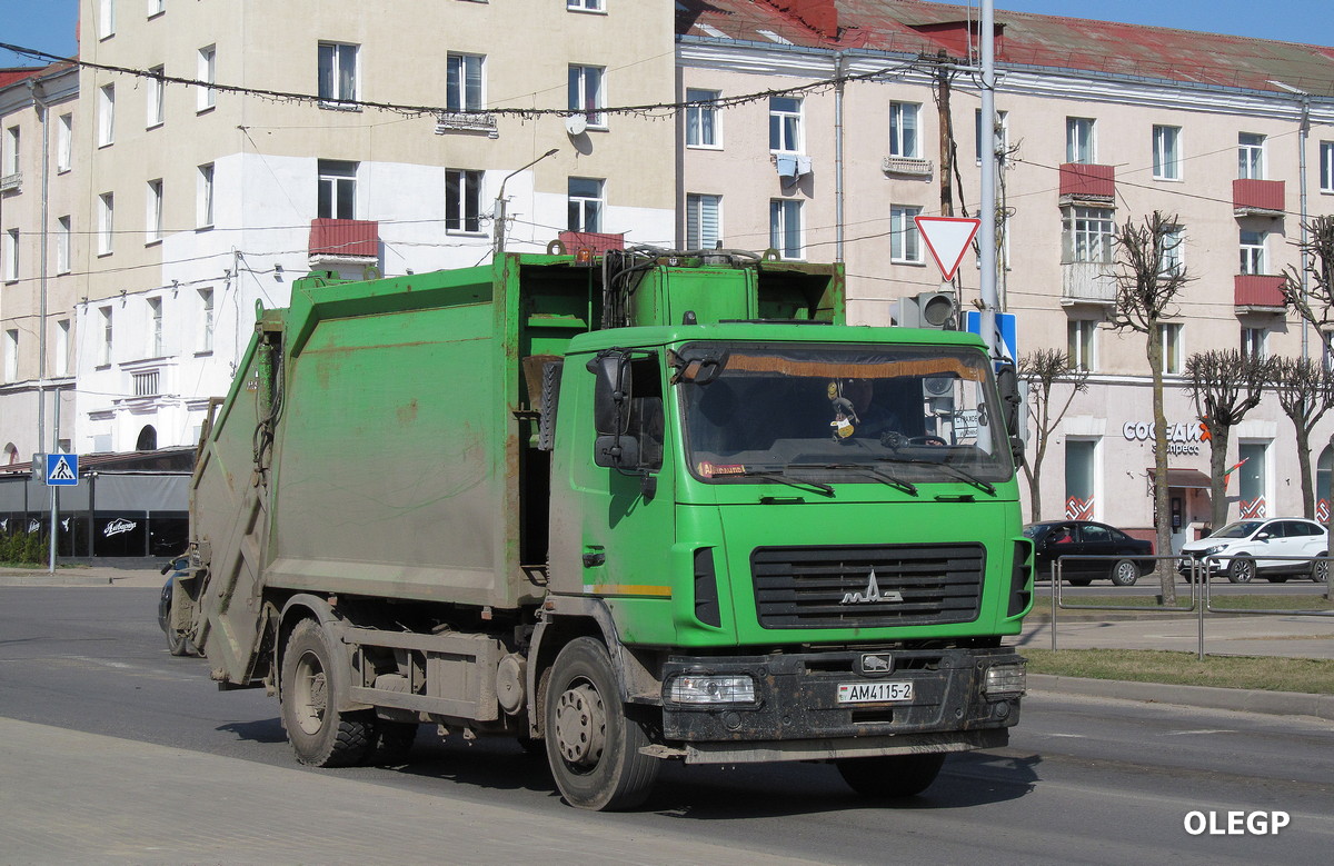 Витебская область, № АМ 4115-2 — МАЗ-534025