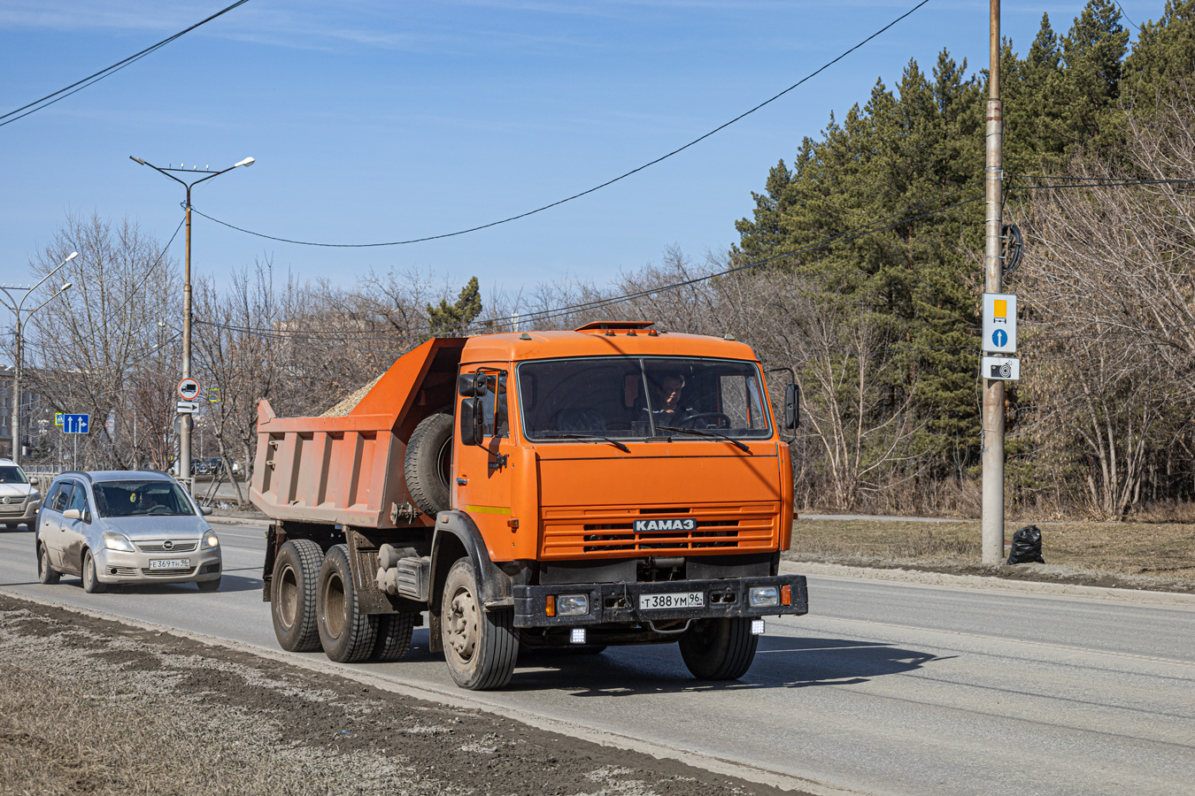 Свердловская область, № Т 388 УМ 96 — КамАЗ-55111-15 [55111R]