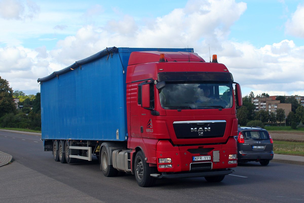 Литва, № KFR 111 — MAN TGX ('2007) 18.440
