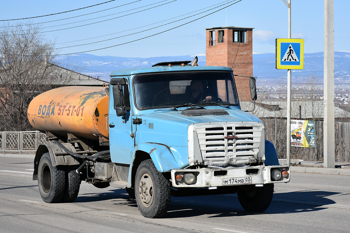 Бурятия, № М 174 МВ 03 — ЗИЛ-433102