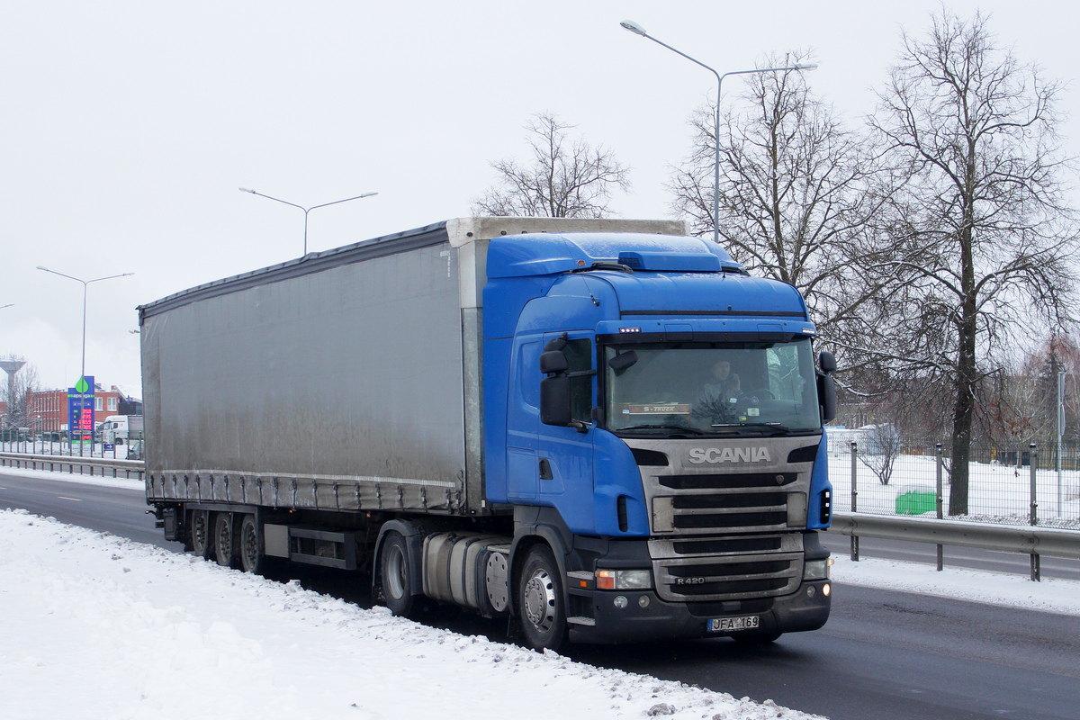 Литва, № JFA 169 — Scania ('2009) R420